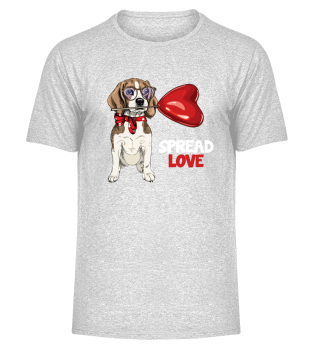 Dog spread love