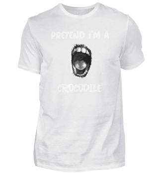 Pretend I'm a crocodile