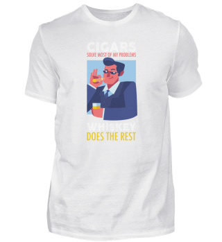 Zigarre Comic Whiskey Design