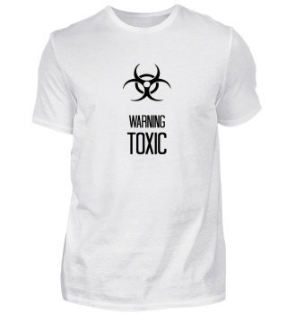 Warning Toxic Wissenschaft Geschenkidee