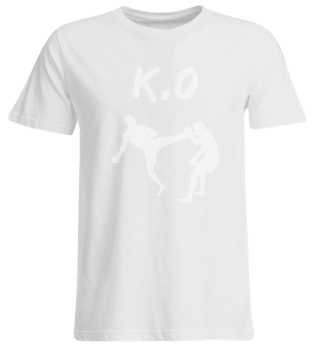 Kampfsport Kicboxen K.O T-Shirt