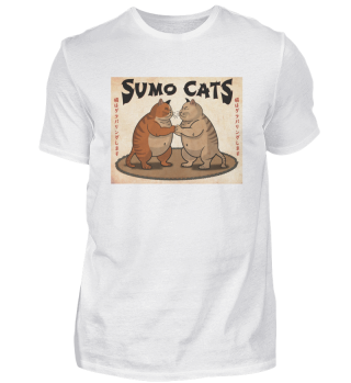 Wrestling Sumo Cats