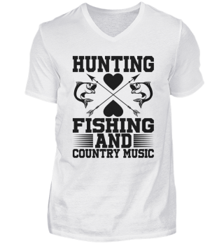 hunting fishing and country music