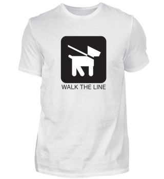 Hund walk the line