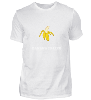 Lustige Banane! Spruch Geschenk Obst süß