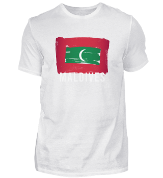 Maldives Flagge Malediven Urlaub Surfer