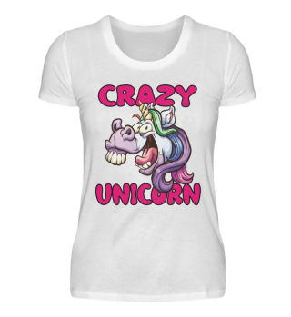 Crazy Unicorn Einhorn