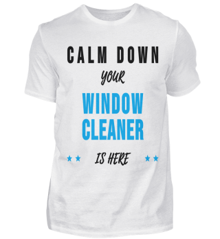 Window Cleaner Washer calm gift funny