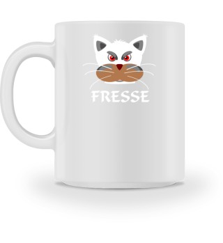 Fresse Angry Cat - Wütend frech + cool