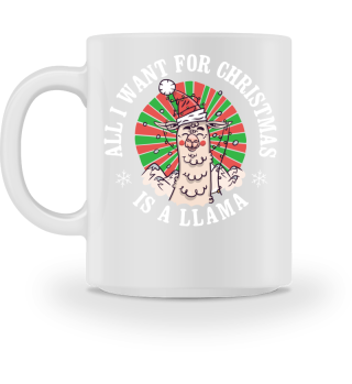 All I Want For Christmas Is A Llama