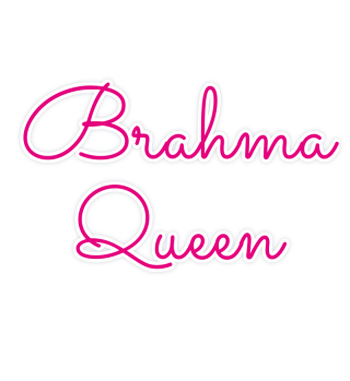 Aufkleber (10x10) Brahma Queen