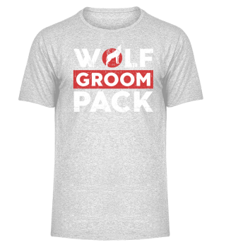 Groom Wolf Pack Bachelor Party Stag 