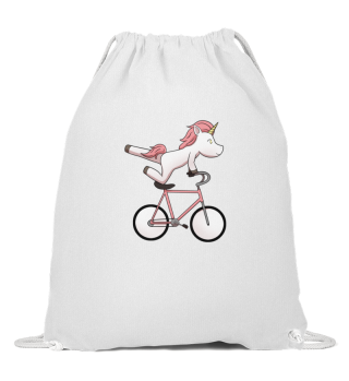 Unicorn Bicycle Einhorn Fahrrad Radfahre