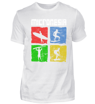 Micronesia - Mikronesien Surfer Design