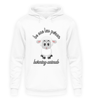 (0213) be one less person harming animals cute sheep