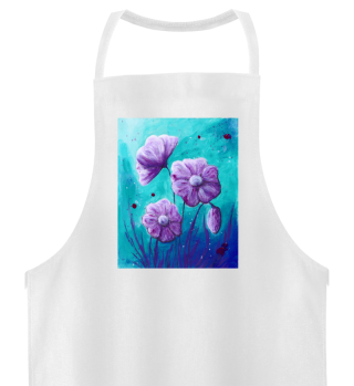 Blumenreihe - Violette Blumen