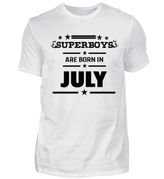 Geburtstags Shirts / Juli / Geburtstag