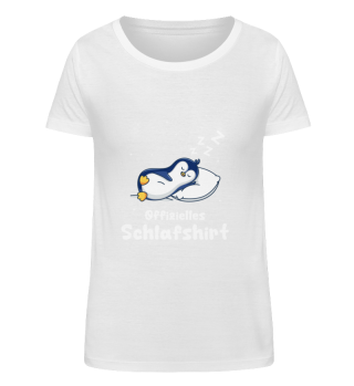 Offizielles Pinguin Schlafshirt T-Shirt