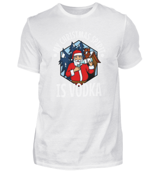 My christmas spirit is vodka