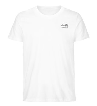 Men Premium T-Shirt Stick - White Logo