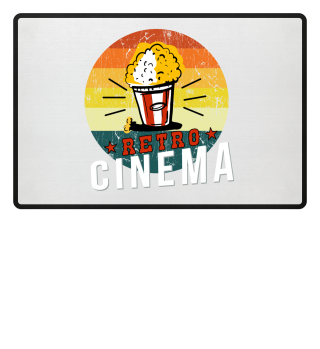 Retro Cinema Popcorn Filmliebhaber