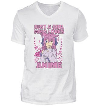 Mädchen liebt Anime