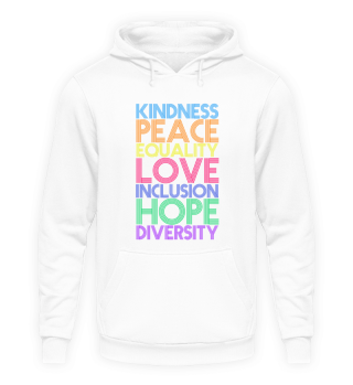 Kindness Equality Love Diversity