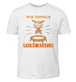 Lustiges Trampolin shirt für Mädchen