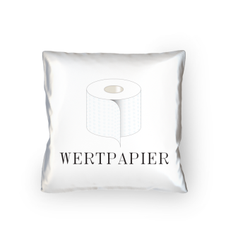 Toilettenpapier Wertpapier