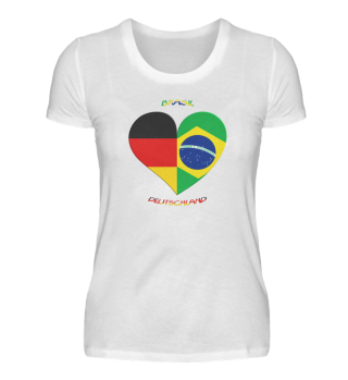 Brasilien Deutschland Herz