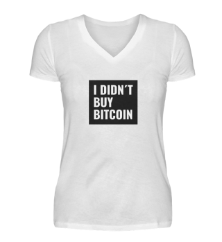 I didn´t buy Bitcoin