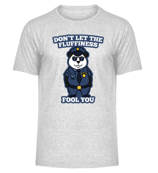 Panda Bär Polizei Sicherheit Geschenk