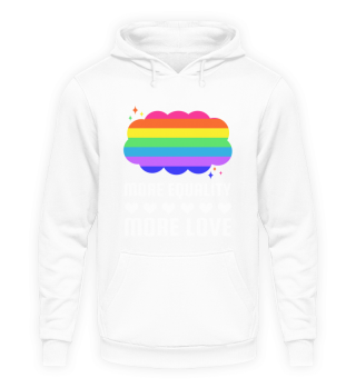 LGBT More Equality More Love Tshirts LGBTQ Gay Lesbian LGBT