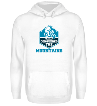 Conquered the mountain | MTB T-Shirt