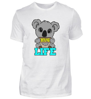 Süsses Koala mit Hug Life
