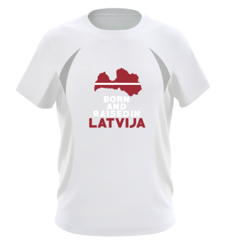 Born in Latvija Shirt Design