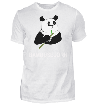 Bambusbjörn - Pandabär auf Isländisch