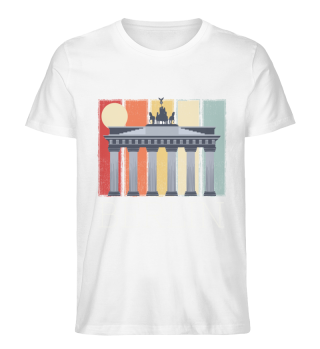 Brandenburg Gate Berlin Mond Germany