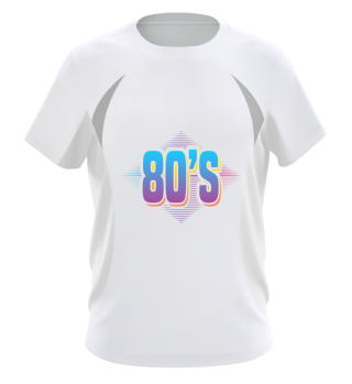 80's retro design / 80er Jahre, 80s T-Shirt