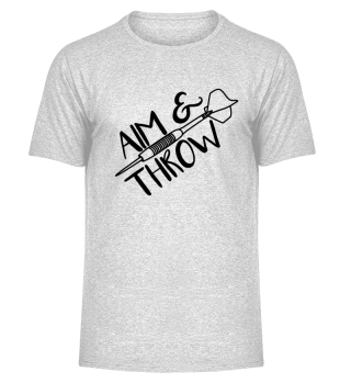 Aim & Throw Dart Gift Shirt 