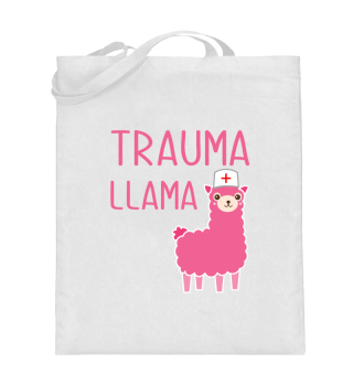 Trauma Llama Cute Female Nurse Womens Nu