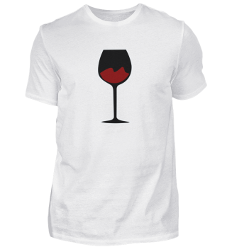 vin rouge, t-shirt