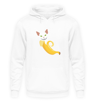 Banana Cat Animal Vegan Fruit Sweet Gift