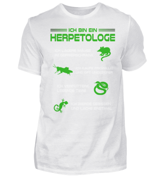 Ich bin Herpetologe (Herpetologie)