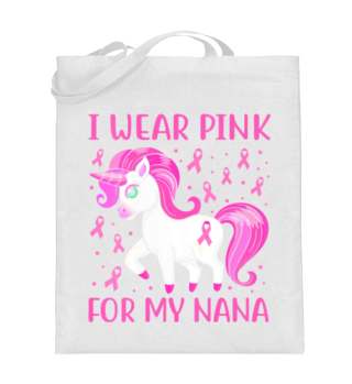 Unicorn Pink Ribbon I Wear Pink
