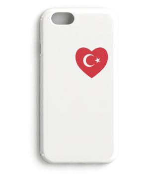 I love LOVE Turkey Flag Flag Heart