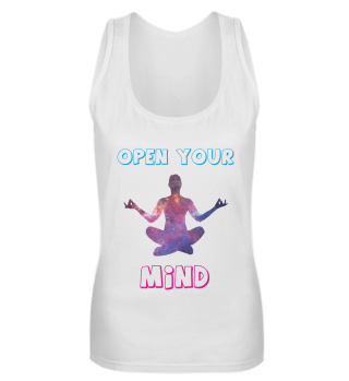 Open mindedness yoga shirt