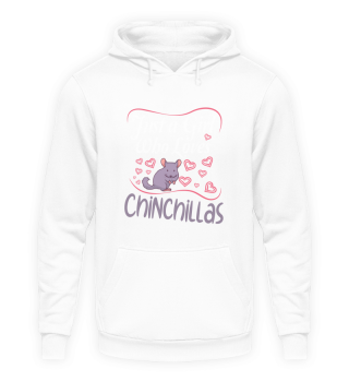 Chinchilla Lover Gift Gift Idea : just a Girl 