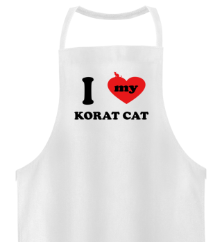 I Love my Korat Cat Katze