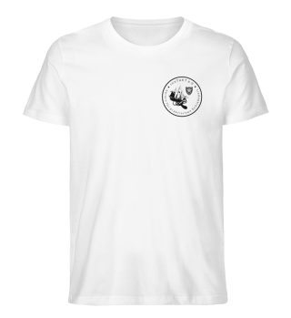 InnTAKT T-Shirt Premium Organic - Logo transparent (beidseitig)